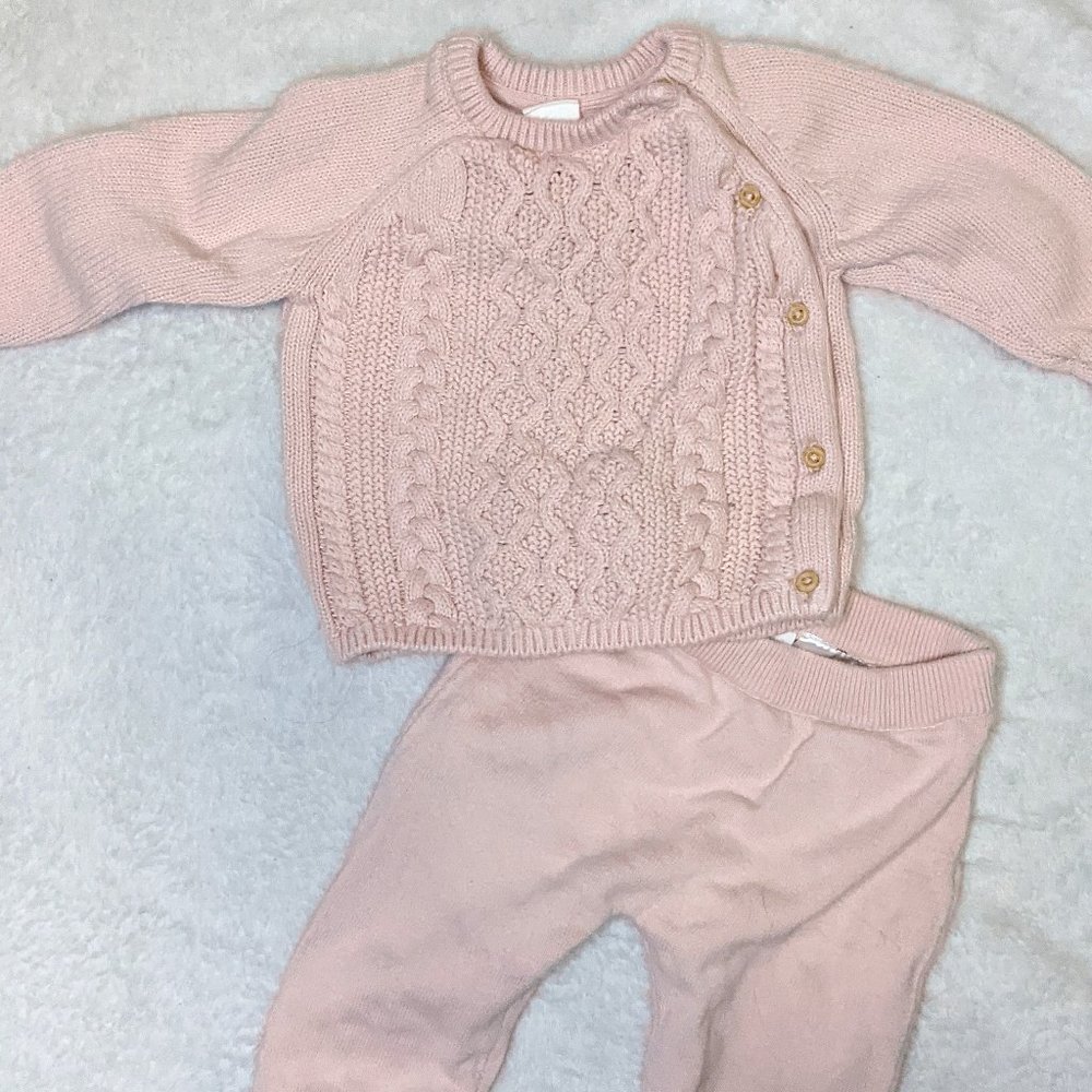 Pretty in Pink Sweater Set -- H&M